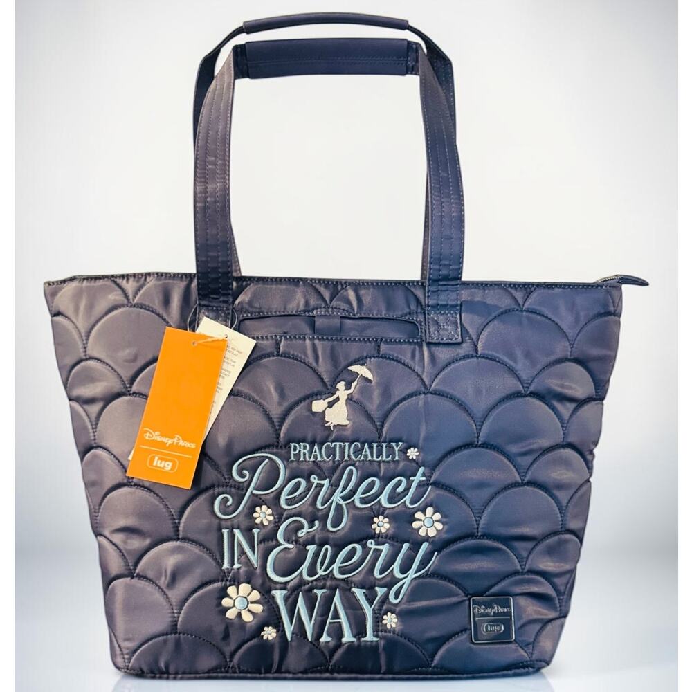 Disney Parks EPCOT Mary Poppins Lug Skyliner Tote Bag Practically Perfect NWT